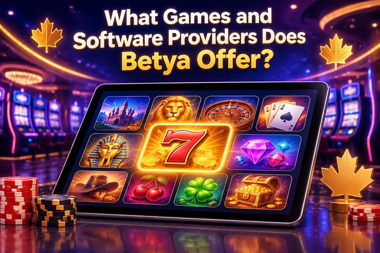 What Games and Software Providers Does Betya Offer?